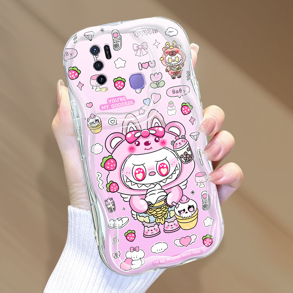 Vivo Y30 Y50 Y30i 1938 Case Softcase Case lucu Cassing Casing Hp Kesing Soft Cute 6611