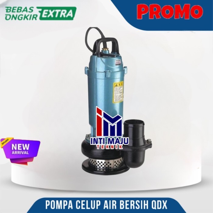 Pompa celup air bersih 1500W 2HP 4" MANUAL pompa air QDX50-7-1,5T