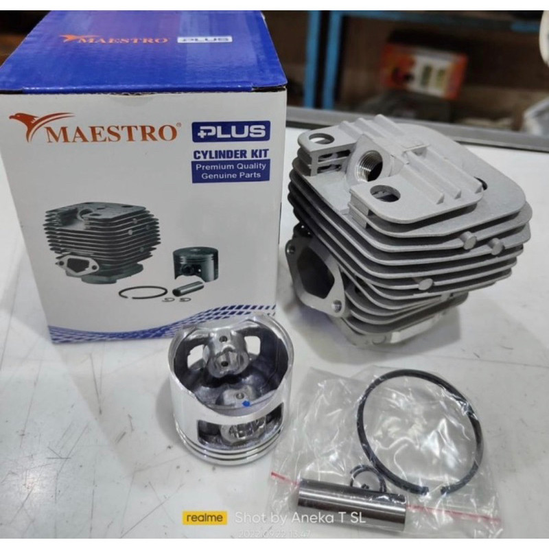 CYLINDER BLOCK KOMPLIT 58 TURBO MAESTRO 6500 TURBO CHAINSAW
