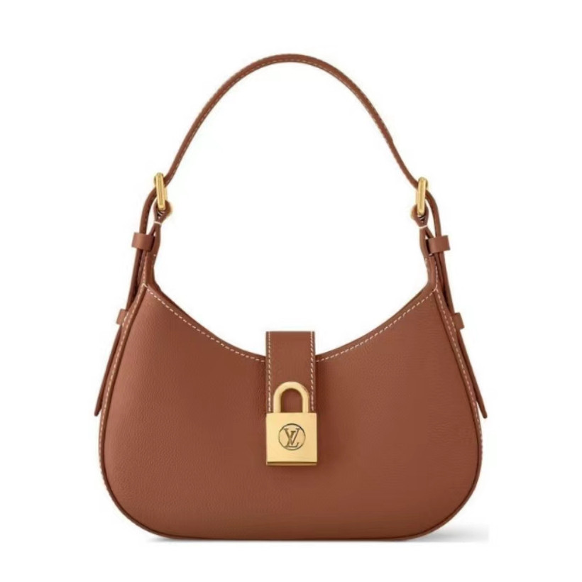 

LV Louis Vuitton Shoulder Bag Kulit Tertahan Fahsion Handbag Wanita Underarm Shoulder Bag