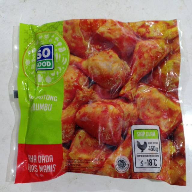 

SOGOOD paha dada ayam pedas manis 450gr
