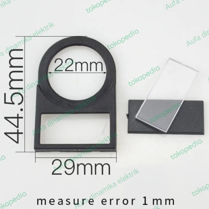 

D90 Plat Nama Panel Diameter 22 Panel Label diameter 22 - Diameter 25