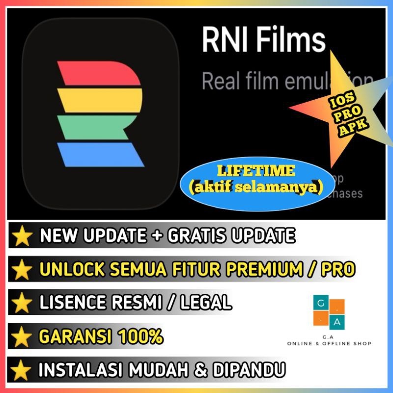 RNI films / film iOS Premium Legal