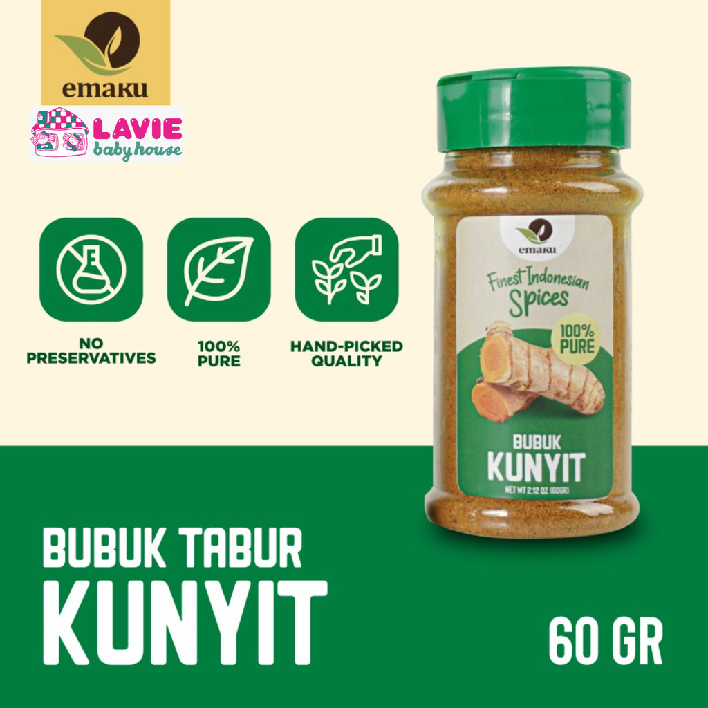

Emaku Bumbu Kunyit bubuk - 60 gr