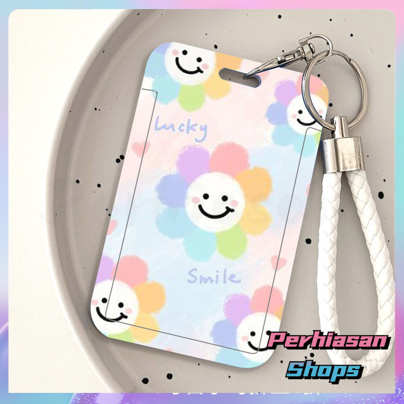 

ID CARD HOLDER MOTIF KAWAII TEMPAT KARTU PHOTOCARD PHOTO CARD Dilengkapi Dengan Tali Tangan Berkualitas Tinggi Mendukung Diskon Untuk Pembelian Grosir,Wajah tersenyum yang lucu, beruang stroberi yang imut, dan berbagai pola sederhana