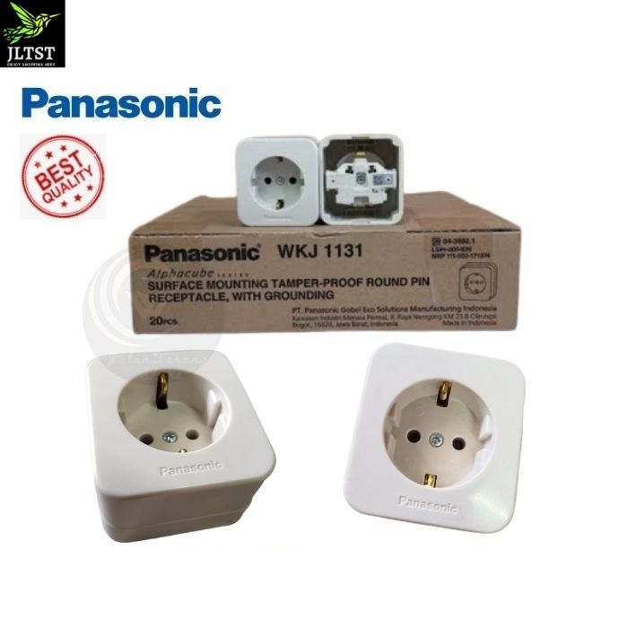 Stop Kontak Outbow Panasonic Stop Kontak Arde 1 Lubang Tempel Outbow SNI