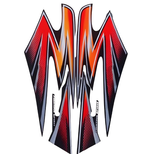 Stiker Striping Yamaha RX KING 2003 Merah - List Stiker Standart Rx King 2003 Merah | Termurah