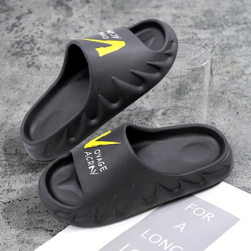 PROMO SELIN Sandal Pria Kekinian Tinggi Sandal Slop Pria Sandal Slide Pria Sandal Cowok Pria