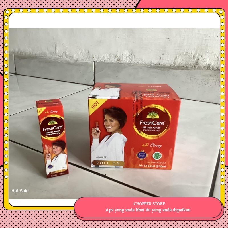 Minyak Angin Fresh Care Murah 10 ml Aromatherapy Strong Hot Roll On BERKUALITAS