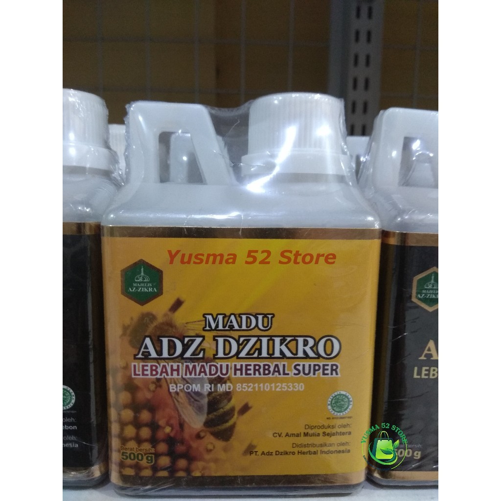 

Madu Adz Dzikro Lebah Madu Herbal Super 500gr