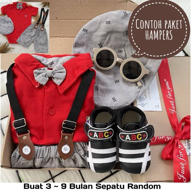 SG07 Paket Lengkap Setelan bayi laki laki tuxedo bayi cowok cocok dibuat HAMPERS Hadiah parsel bayi 