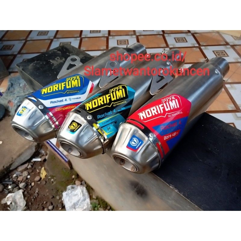 knalpot slincer racing norifumi KLX crf D-Tracker Silencer only