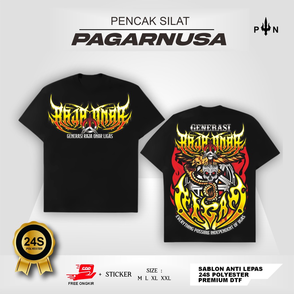 Kaos Pagar Nusa Generasi Raja Onar Ligas Everything Possible Independent Of Ligas By Dhasing Fashion