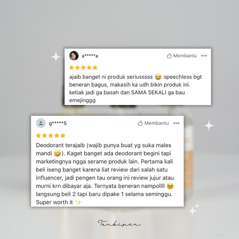 TERBINAR Deo Fleur - Deodorant Spray by Terbinar Deofleur