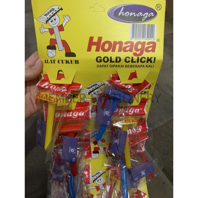 (1biji) Alat Cukur Honaga Click