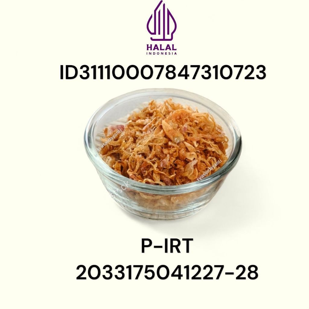 

Bawang Goreng Brebes 1 Kilogram Krispi Halal Murni