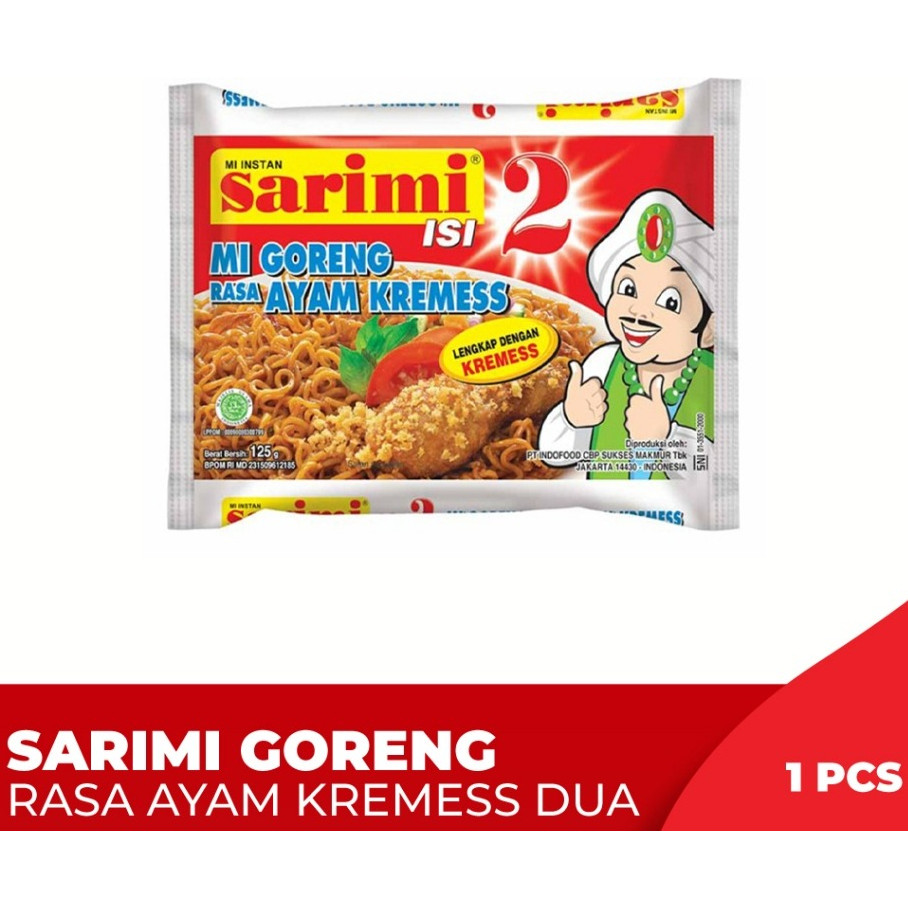 

Sarimi Goreng Rasa Ayam Kremess Dua - indofood