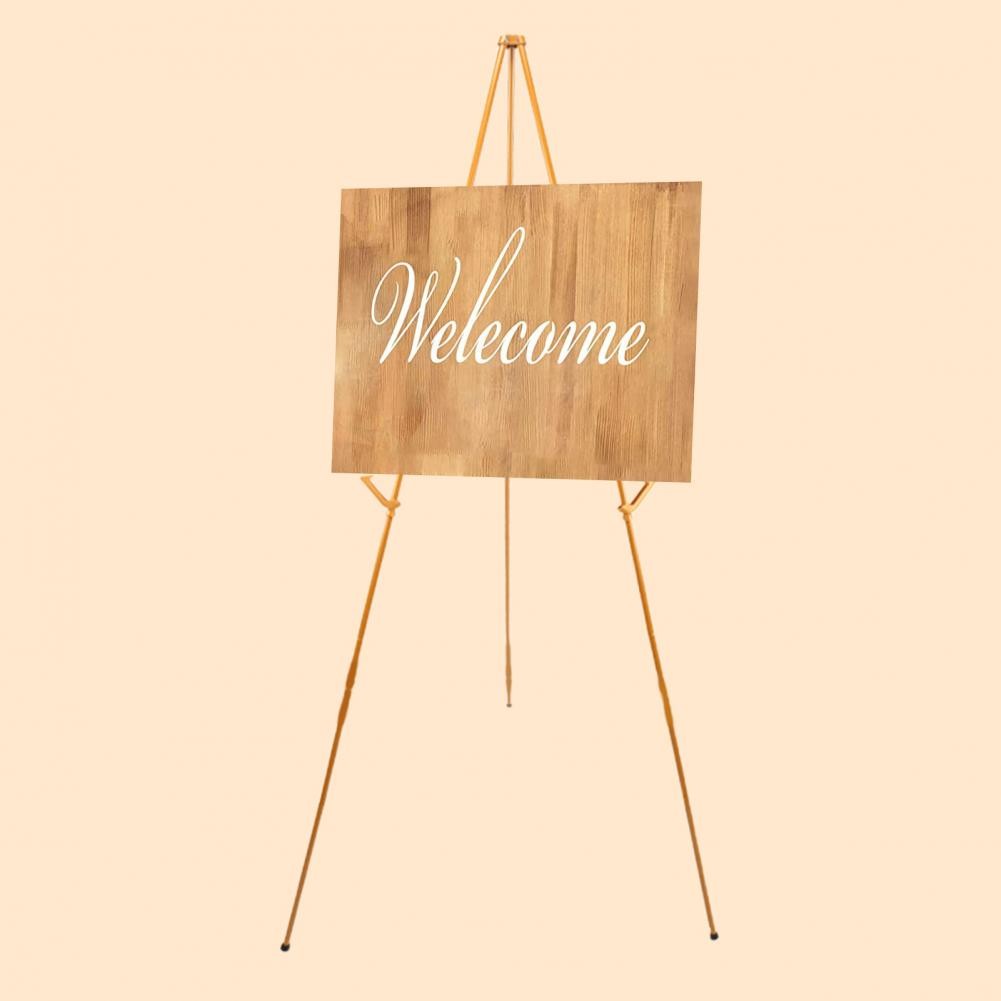 

Easy Storage Art Easel with Clip Wedding Sign White Easel Stand Solid Metal Display Stand School Use