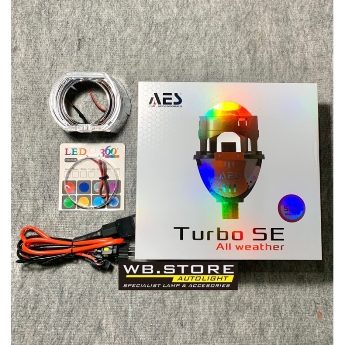 BIG SALE COMBO PAKET HEMAT BILED AES TURBO SE Double Laser 60 WATT ORIGINAL BILED WST Gen 3 AES PAKE