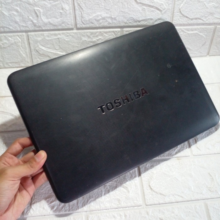 Casing case frame layar belakang toshiba satelite c800 series c800d c840 model bertekstur ori