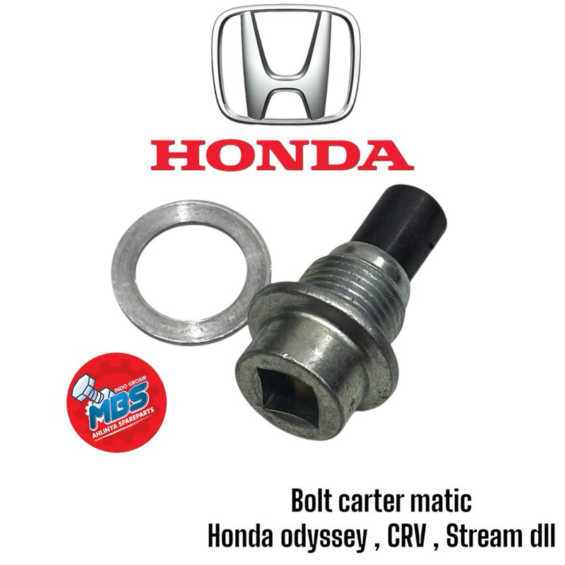 AKS BOS BAUT BOLT CARTER OIL BAUT OLI HONDA TRANSMISI MATIC ODYSSEY STREAM CRV DLL