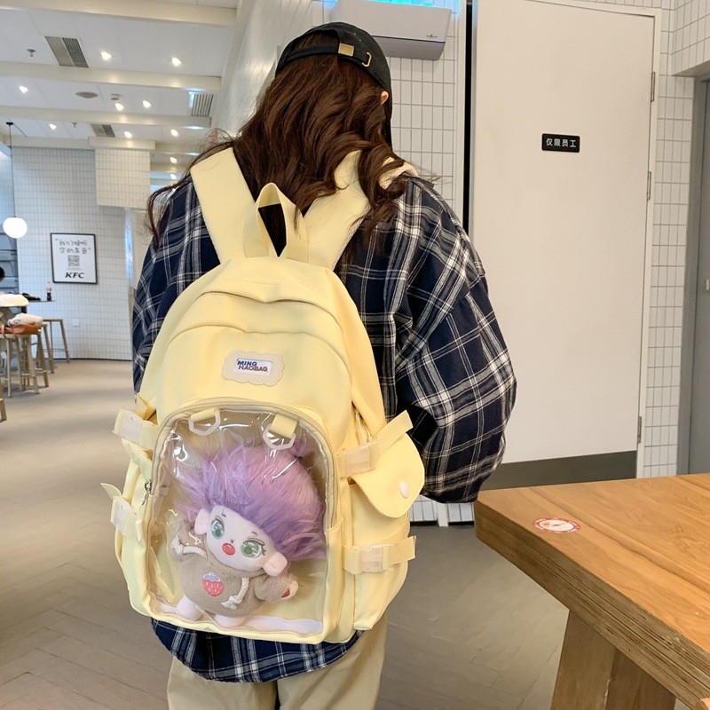 Japanese Kawaii Backpack Women Itabag For 20cm Doll College Student School Bags For Teenage Girls It