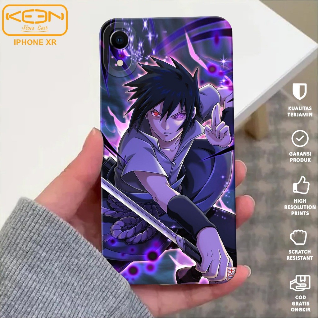Case Iphone XR - Casing Hp Iphone XR Motif Naruto - Softcase Iphone XR - Softcase Hp Iphone XR - Cas