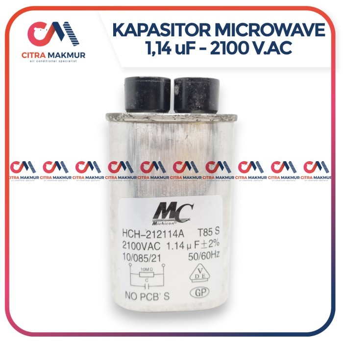 (FS) Kapasitor Microwave Oven 1,14 uf mf 2100 V Volt Micro Wave Cosmos MC