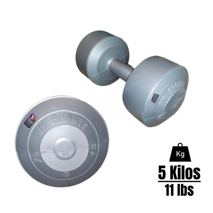 Stamina Dumbell / Barbel Dumbel Plastik 5kg / Dumbell Plastik 5 kg