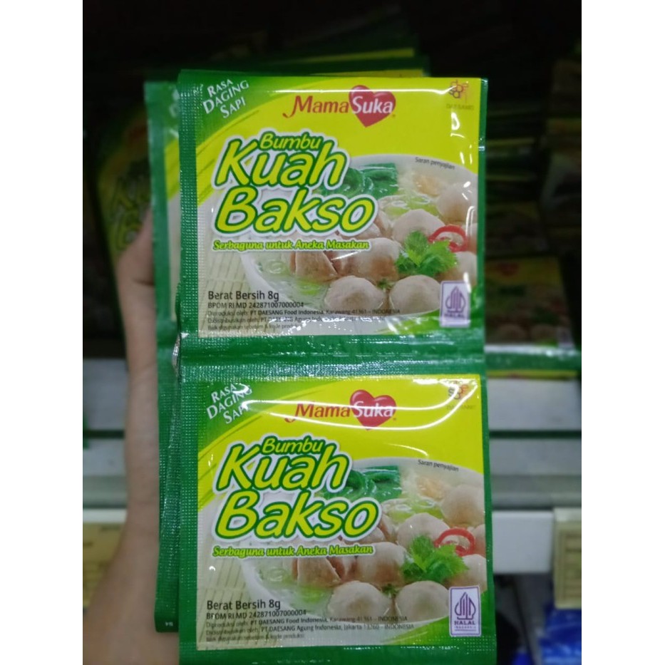 

MAMA SUKA KUAH BAKSO /12 Biji
