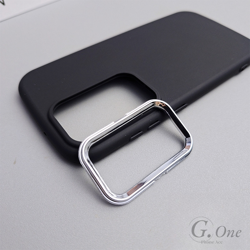 CUCI GUDANG Bingkai lensa logam warna solid casing lembut anti jatuh HP case for oppo A16 A16s A54