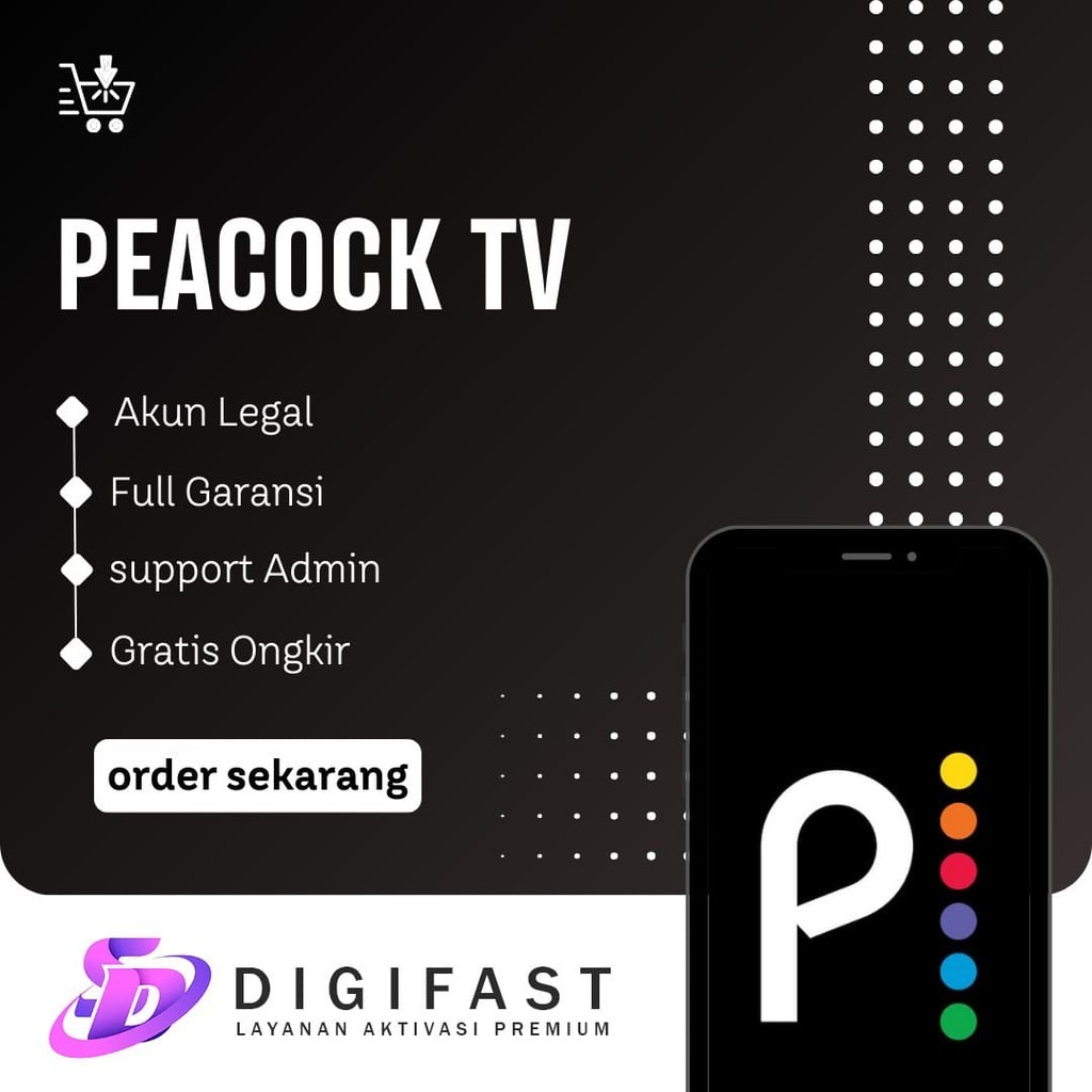Peacock TV Premium 1 Tahun Bergaransi