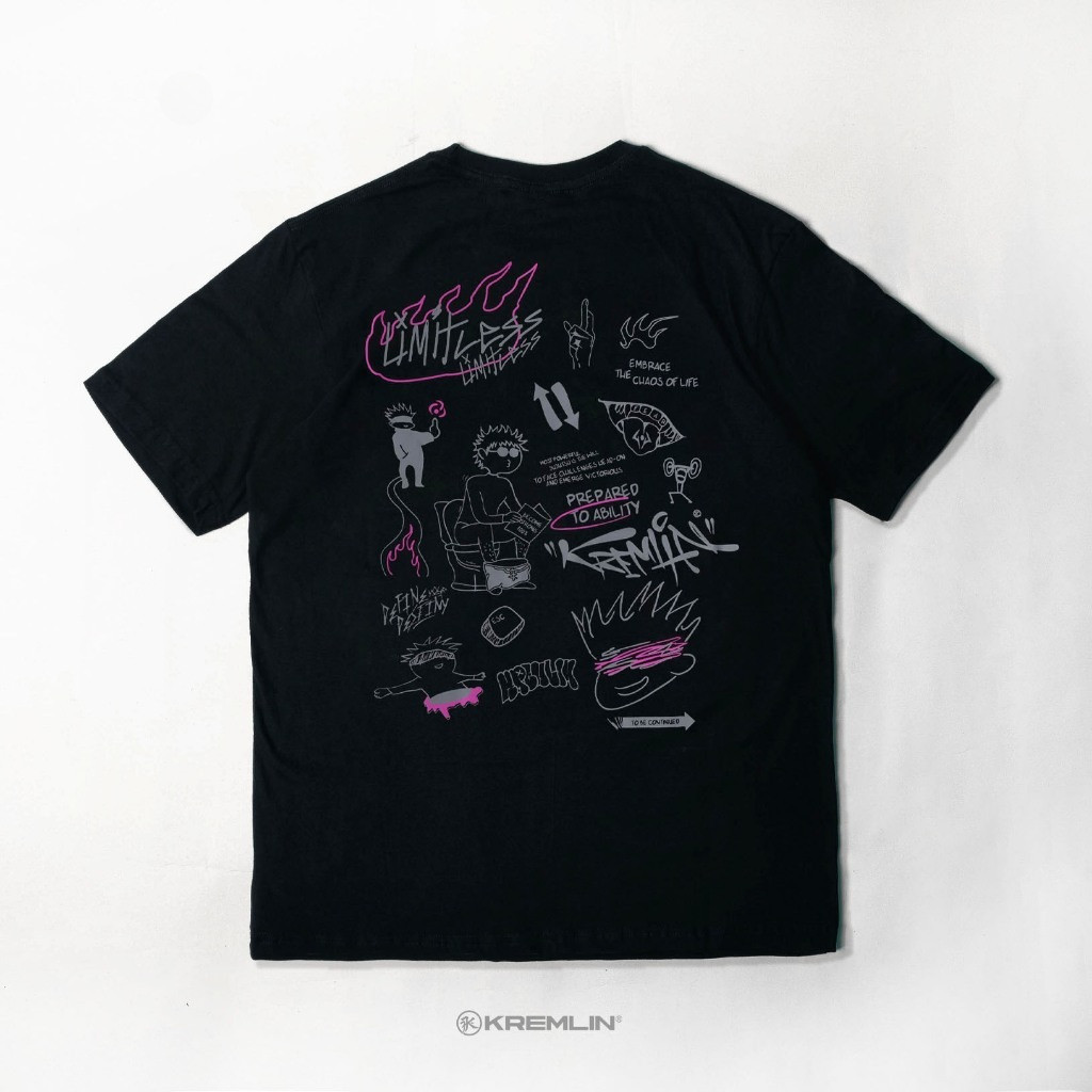 KREMLIN T-Shirt Kaos Black - JUTSU
