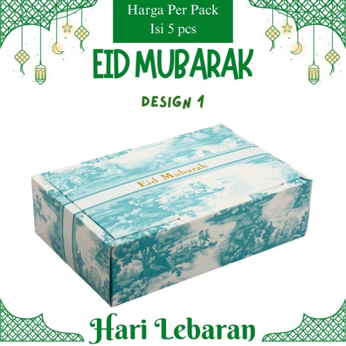 

Box Lebaran /Dus kue Lebaran / kotak kue kering Lebaran /dus parcel - Design 1