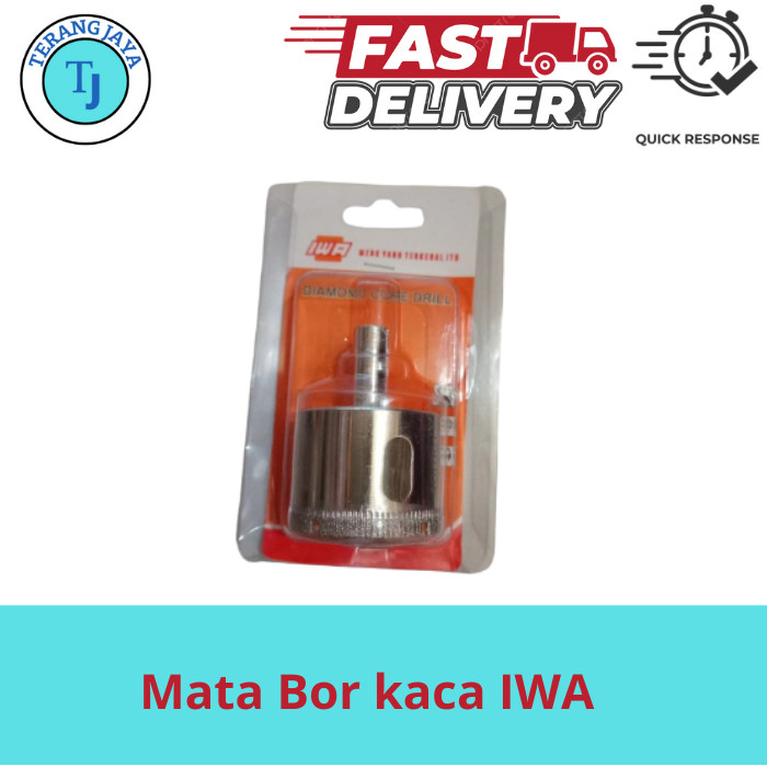 Mata Bor kaca merk IWA 40MM