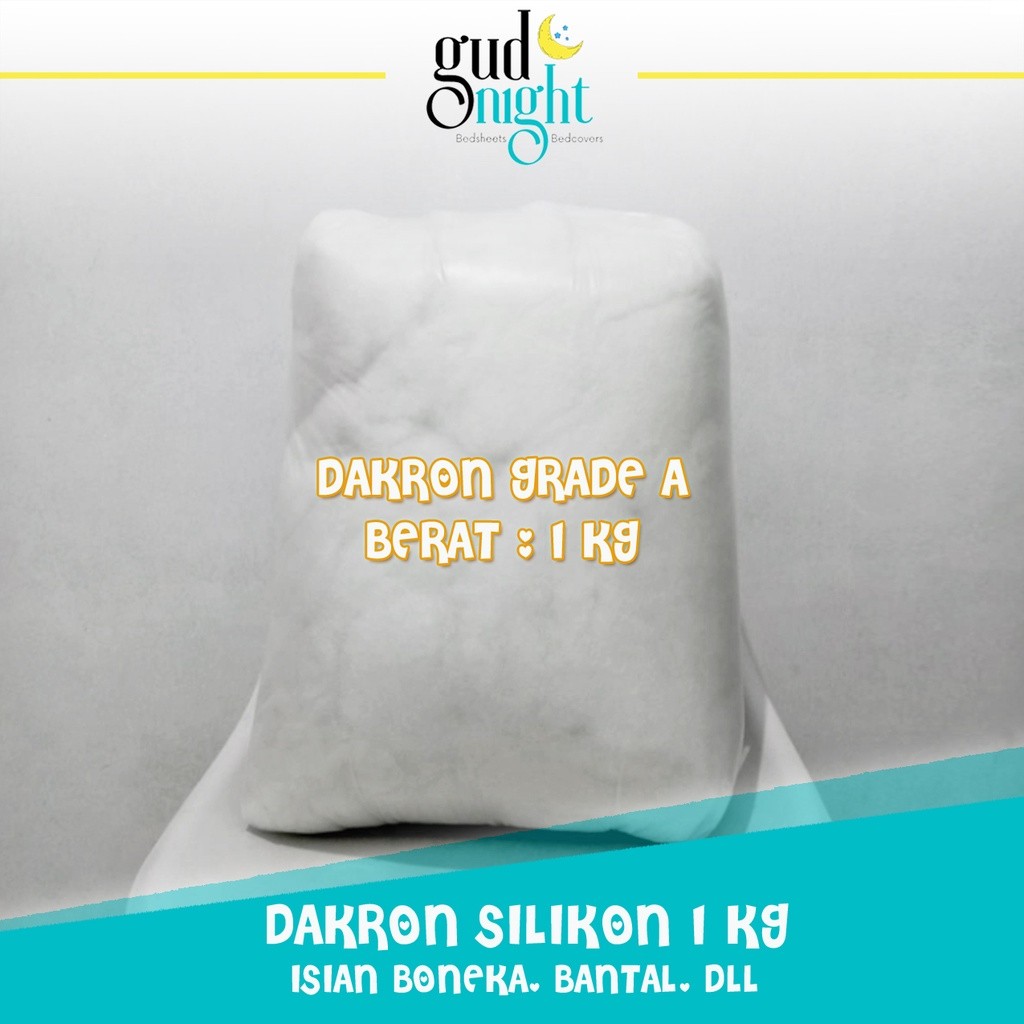 aryaboskushopDAKRON SILIKON FIBER GRADE A 1 KG | ISI BANTAL 1KG