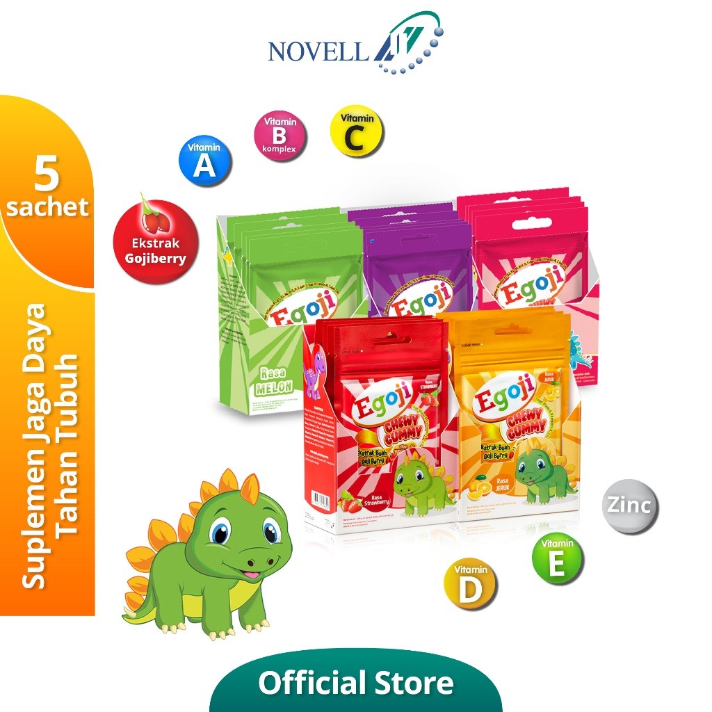 

Egoji Chewy Gummy - Box - Suplemen Jaga Daya Tahan Tubuh