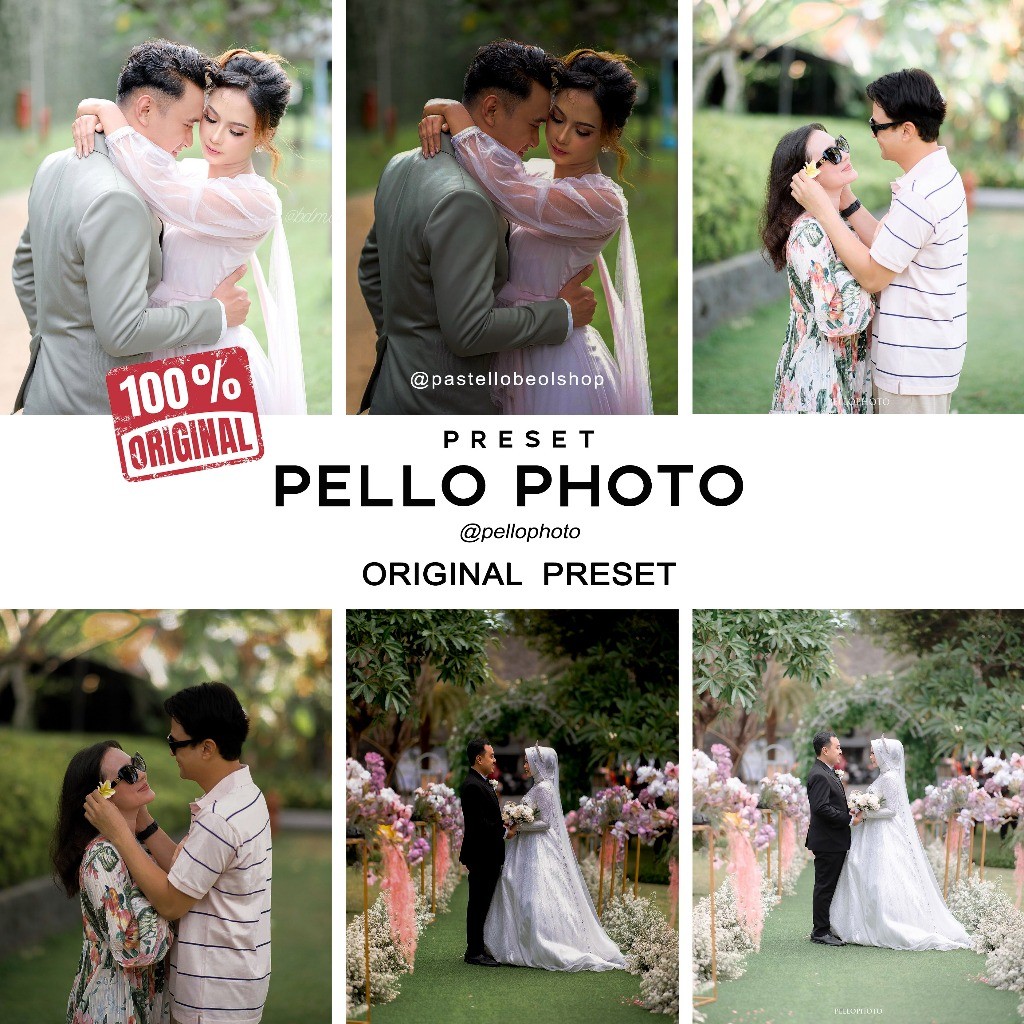 PRESET PELLO PHOTO ORIGINAL BEST SELLER