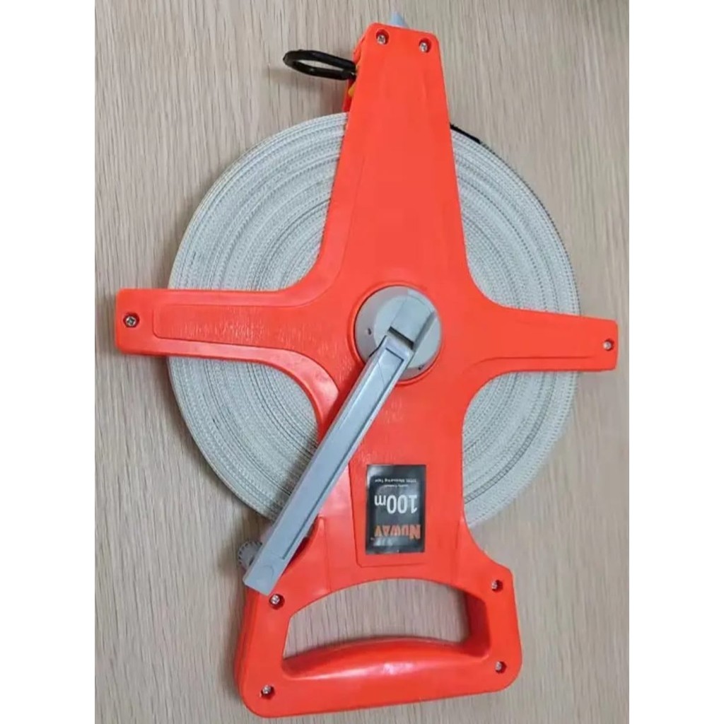 Meteran Tancap 50m - 100m / Meteran Tanah / Meteran Roll