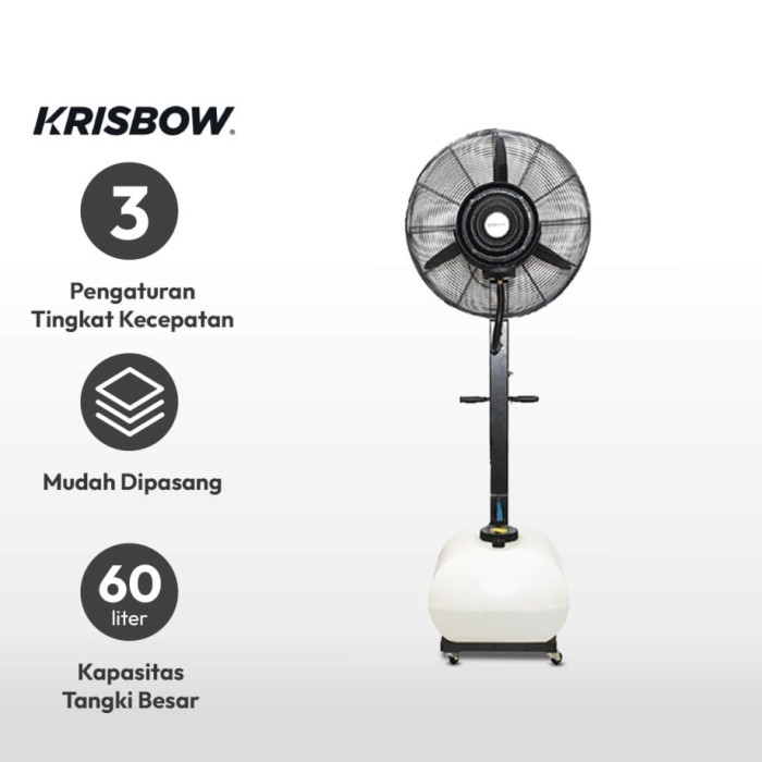 Kipas Angin Uap KRISBOW 26 inci 60 Liter 305 Watt Kipas Angin Hajatan