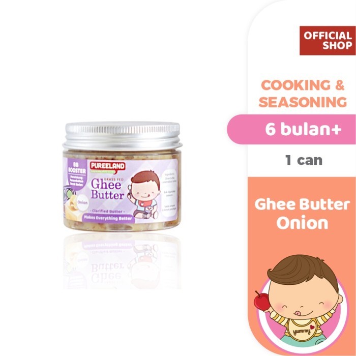 

[[PROMO]] Pureeland Ghee Butter MPASI BB Booster / Grass Fed Ghee / Bumbu MPASI - Onion Ghee