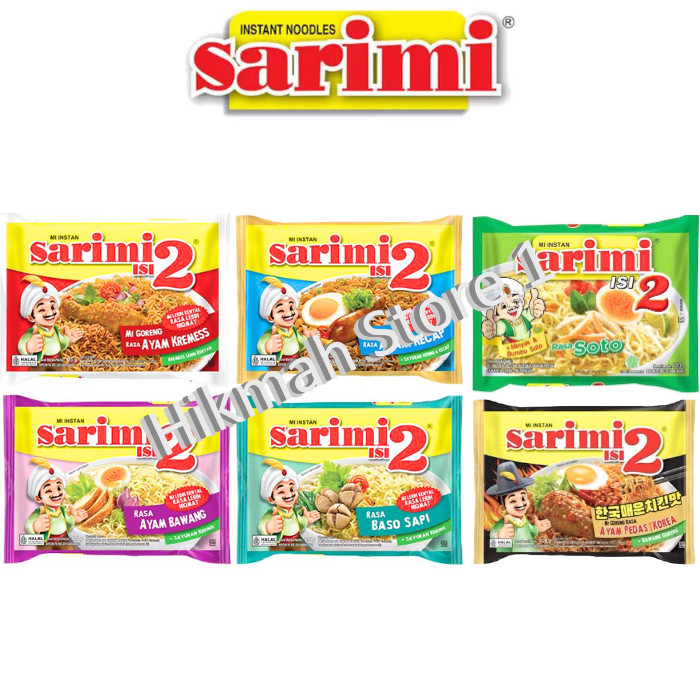 

INDOFOOD Sarimi Isi 2 Kuah / Goreng All Varian