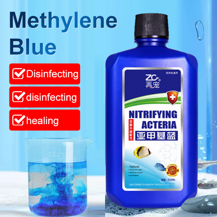 ❤️24H Pengiriman Cepat❤️【GRATIS ONGKIR】Probiotik Akuarium Kuat/Methylene Blue/Obat Ikan/Obat Ikan Aq