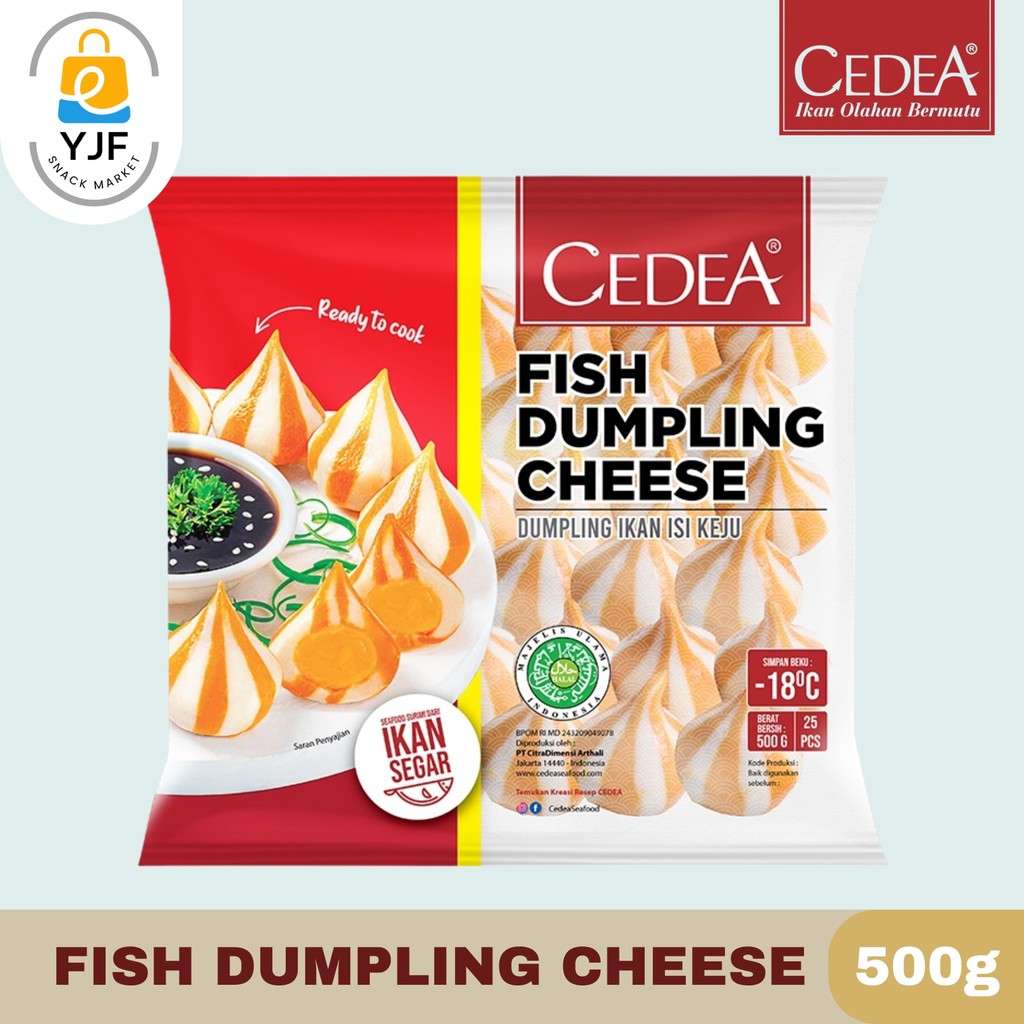

Cedea Fish Dumpling Cheese [500g]