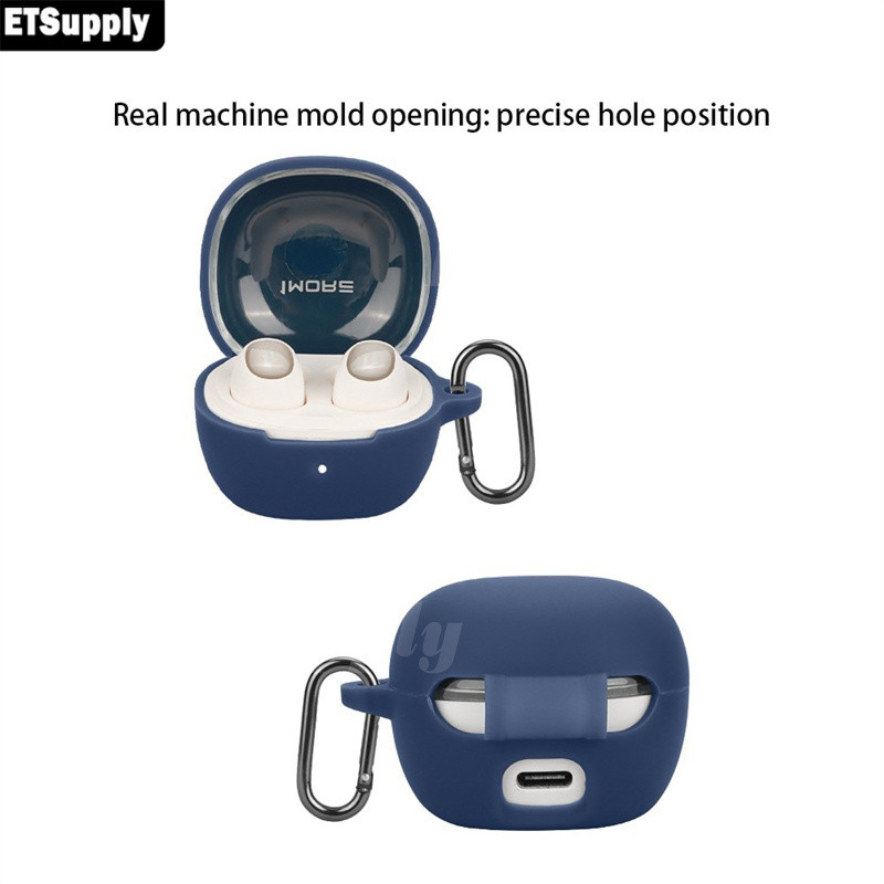 Case 1MORE ComfoBuds Mini 10 Headphones Stereo Soft Silicone Protection Slim Back Cover for 1MORE Co