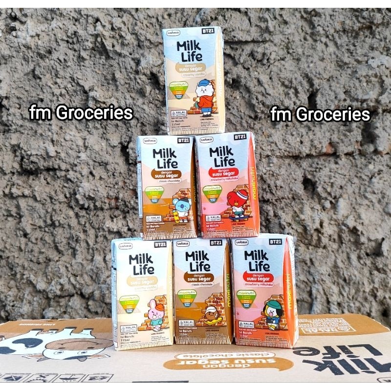 

Milk Life susu uht 115ml 1 dus | milk life susu uht