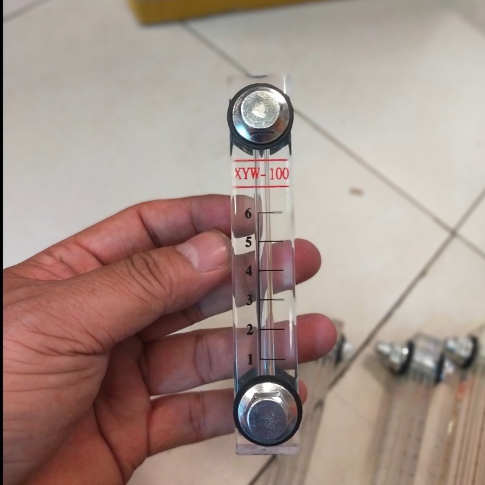 Water Level Gauge XYW 125 / Tanki Level Gauge Level / Akrilik Level Gauge Water Oil Liquid /Hydrauli