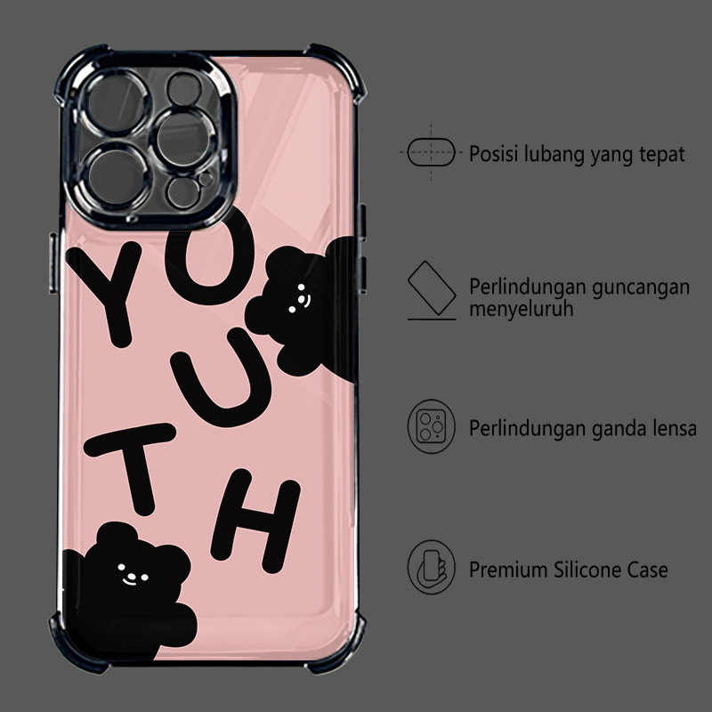 Case Iphone 11 13 Xr Soft Case Iphone 6 Plus 12 Casing Iphone SE 2020 Case Hp Case Iphone 6S Plus