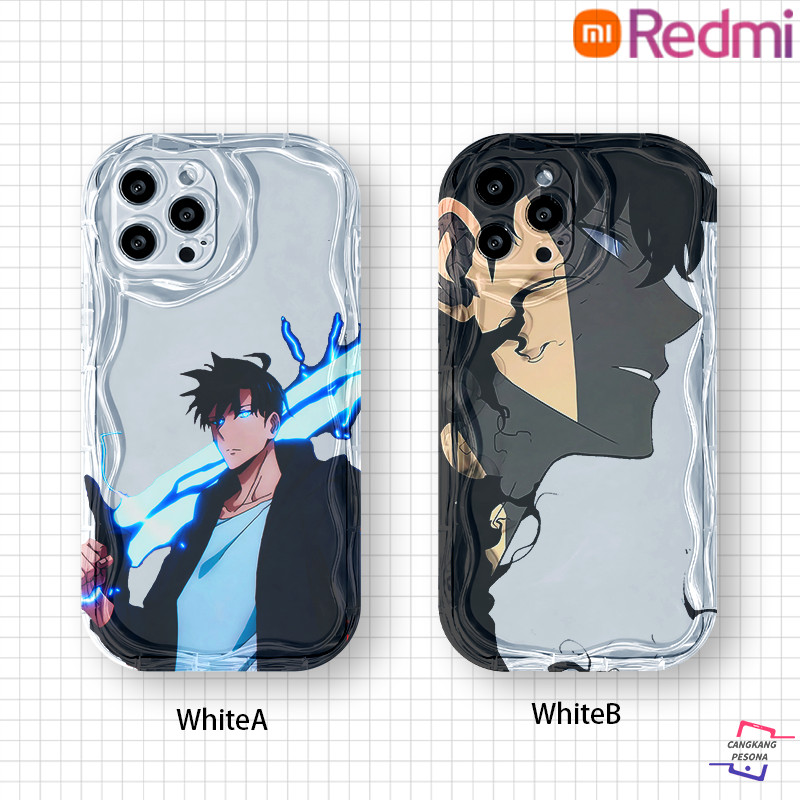 Anime Kartun "I Level Up Alone" Chengxiaoyu Yang Tak Kenal Takut Case for Redmi 10C 12 12C 13 13C A1