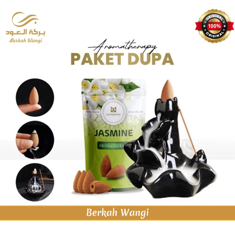 Paket Bukhur Buhur Dupa Pelor + Prapen Air Terjun Dupa Kerucut Buhur Bukhur Aromaterapi Mini Pewangi